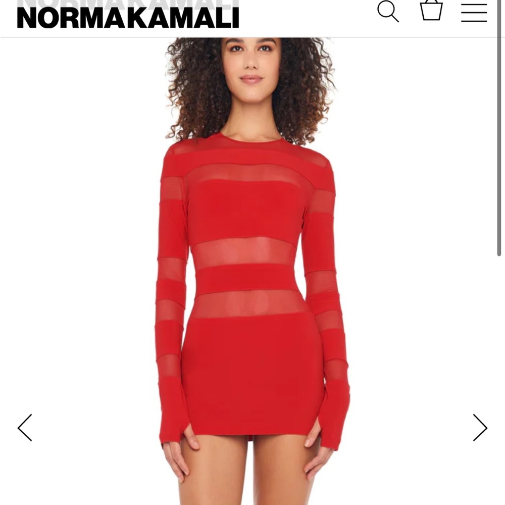 WORN ONCE Norma Kamali Dress